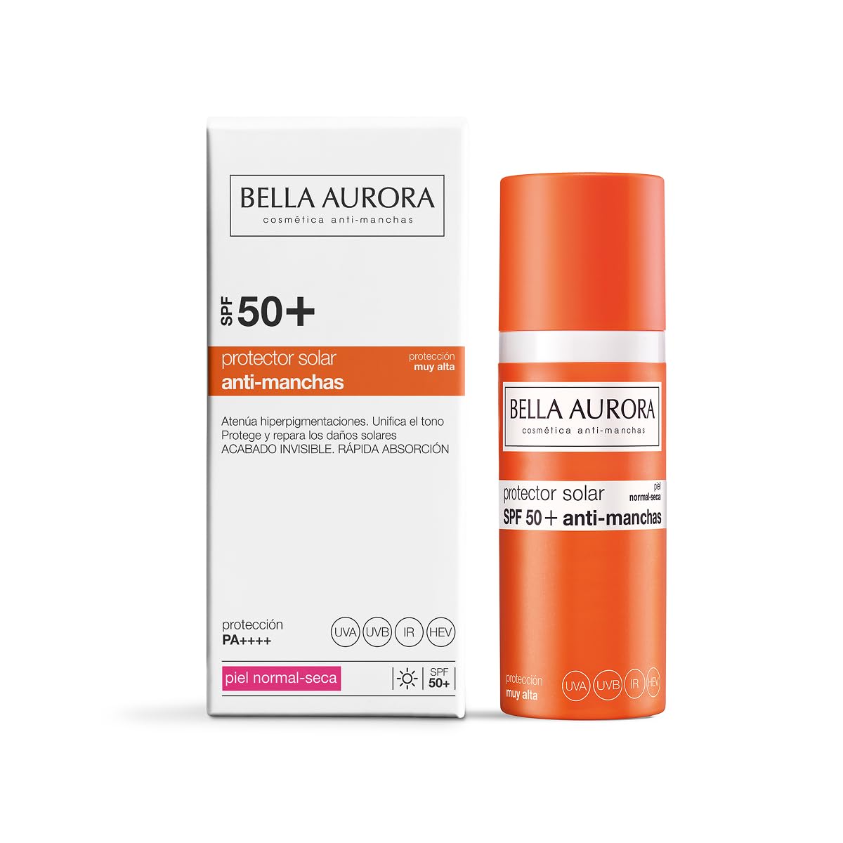 Bella Aurora Protector Solar Antimanchas SPF50+ Piel Normal a Seca