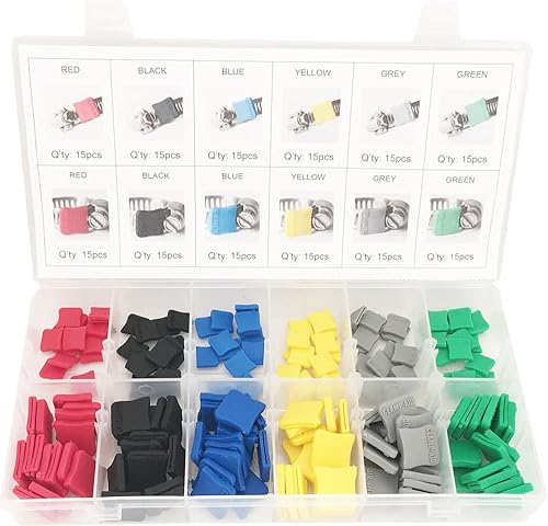 Swordfish 32390-180pc Home Auto Boat Worm Gear Clamp End Guards Surtido