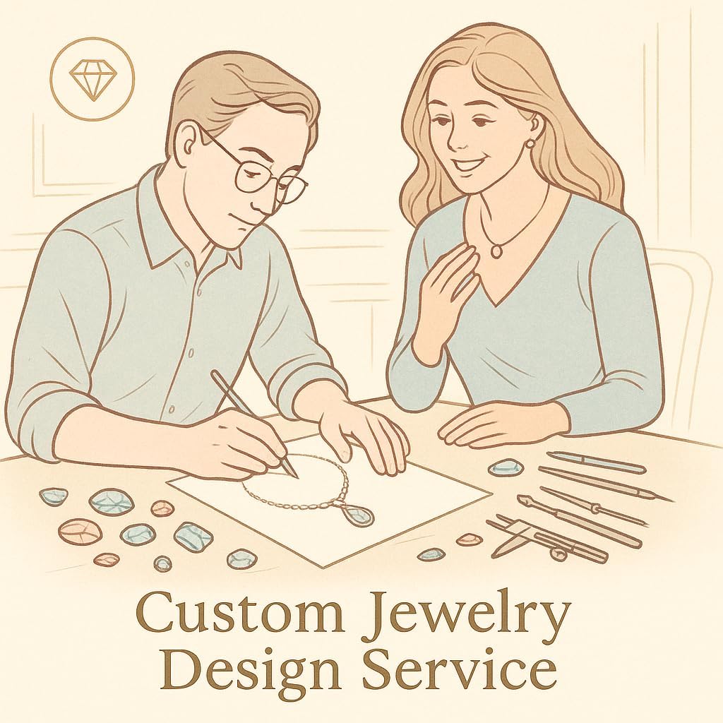 MOLICACI Bespoke Jewelry Drawing 3D Jewelry CAD Drawing