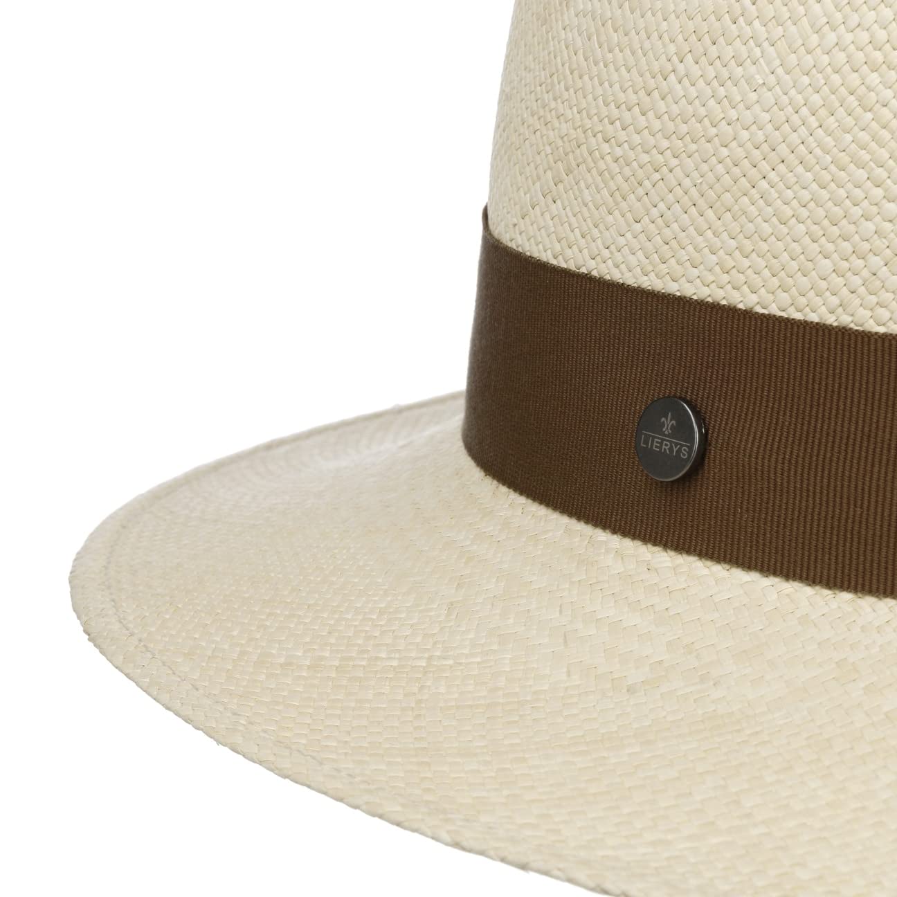 LIERYS Laurena Bright Panamahut Strohhut UV-Schutz 50+ Damen Frühling Sommer