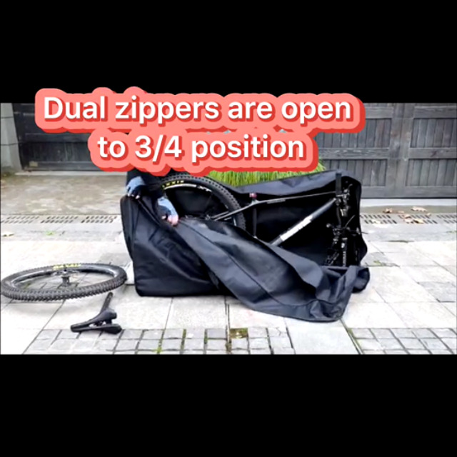 Aophire Folding Bike Bag 26 inch to 29 inch Thick Bicycle Travel Case