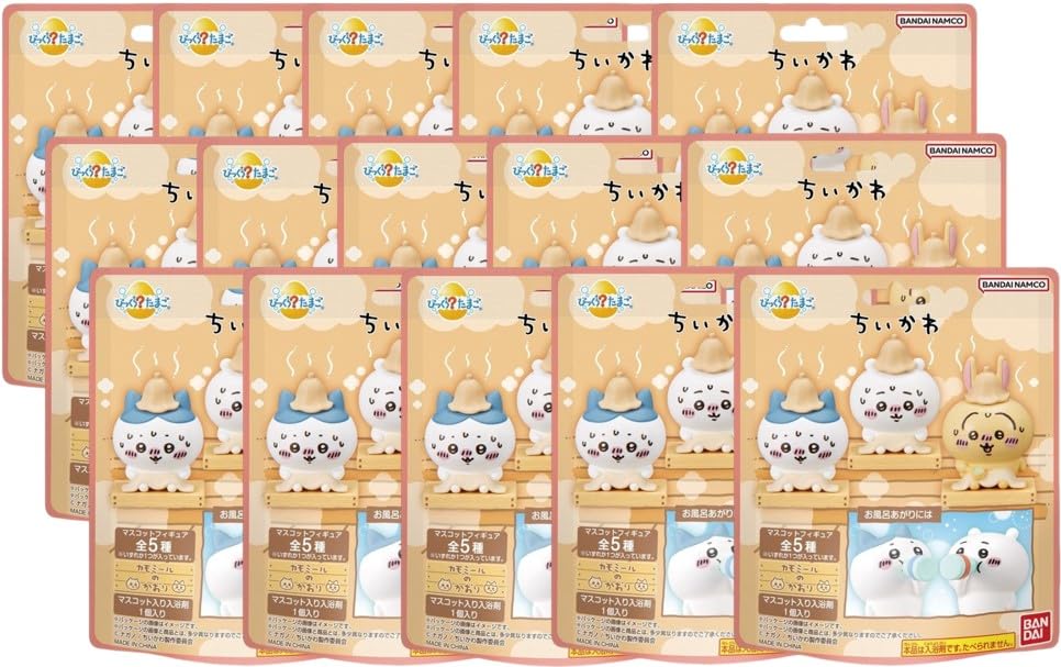 Amazon | びっくらたまごちいかわ入浴剤15個BOXセット | BANDAI | 炭酸