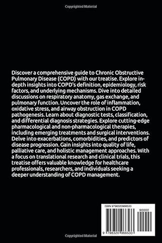 A Comprehensive Treatise on Chronic Obstructive Pulmonary Disease (COPD)