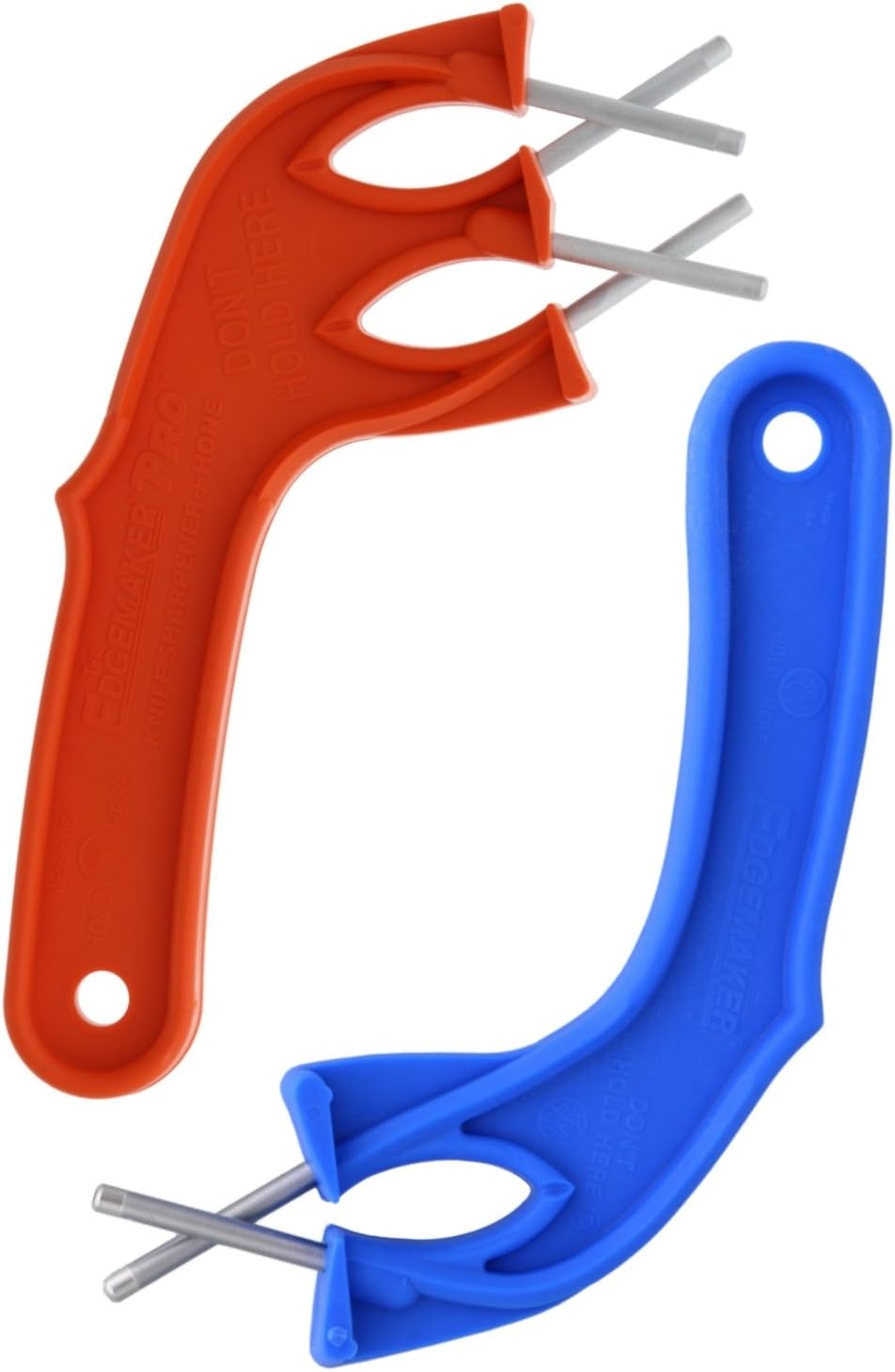 Edgemaker Knife Sharpening Garage Set - Includes Edgemaker Pro for Sharpening and Edgemaker Quick Sharp Restoration Tool - Sharpens Blades from Pocket Knife to Garden Tools, Shovels, Hoes and More