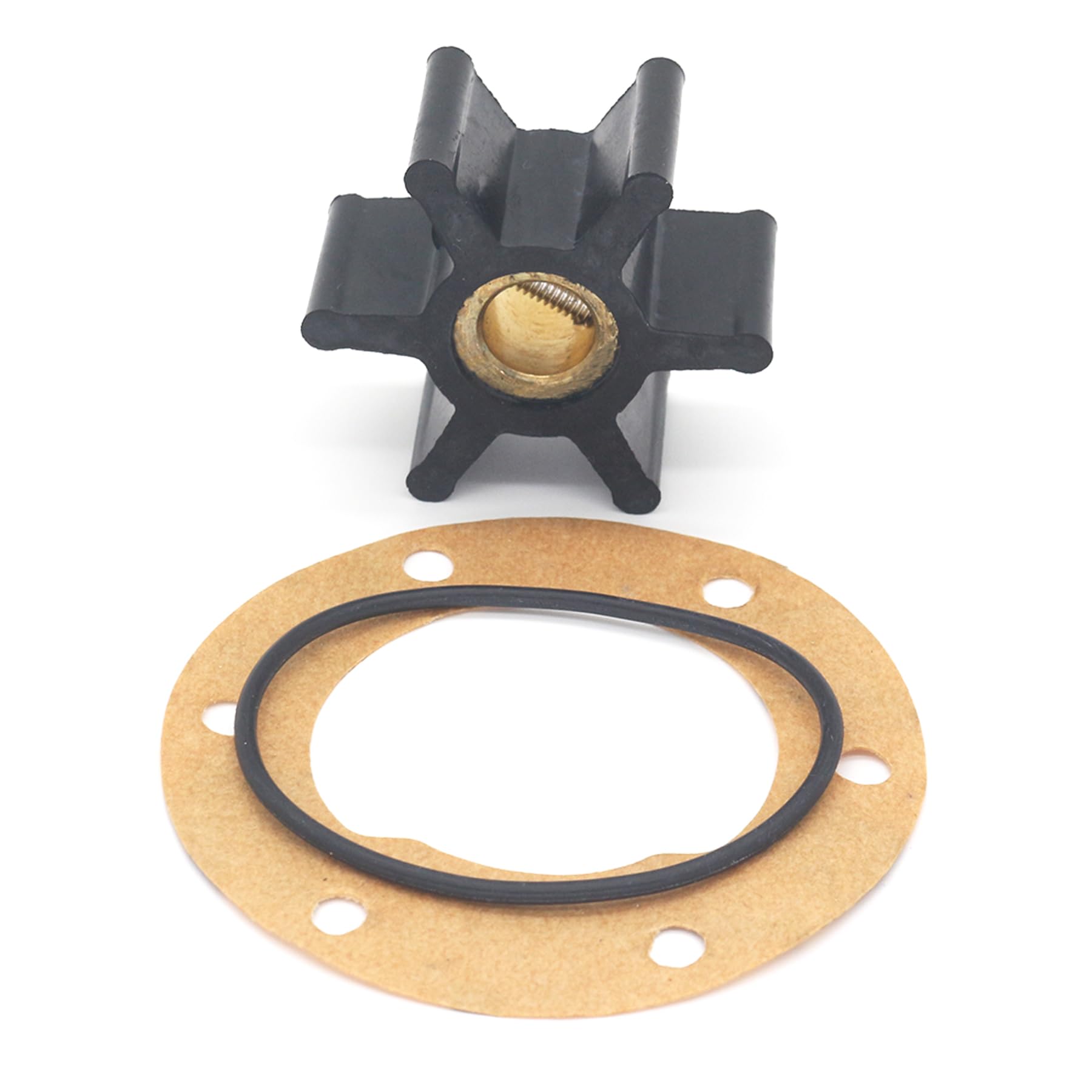 Photo 1 of 104211-42071 Raw Sea Water Pump Impeller Service Kit Compatible with Yanmar 2GM 3GM 3GM20 3GM30 Marine Engine Cooling Pumps Replaces 104211-42070 Sierra 18-8952