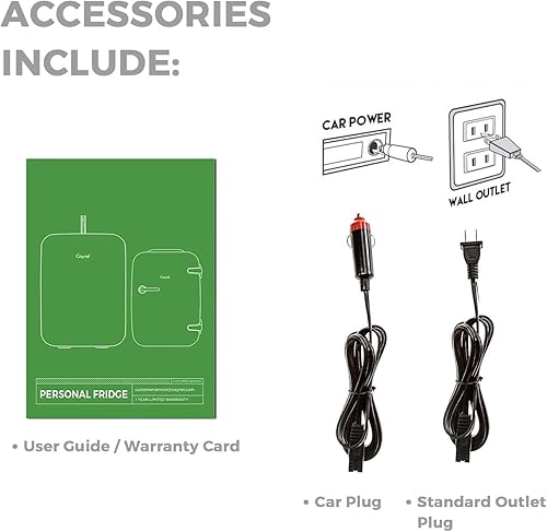 Miniatura 8 de Minirrefrigerador termoeléctrico portátil, 4litros, enfriador y calentador ecológico de belleza para alimentos, medicamentos, cosméticos, leche