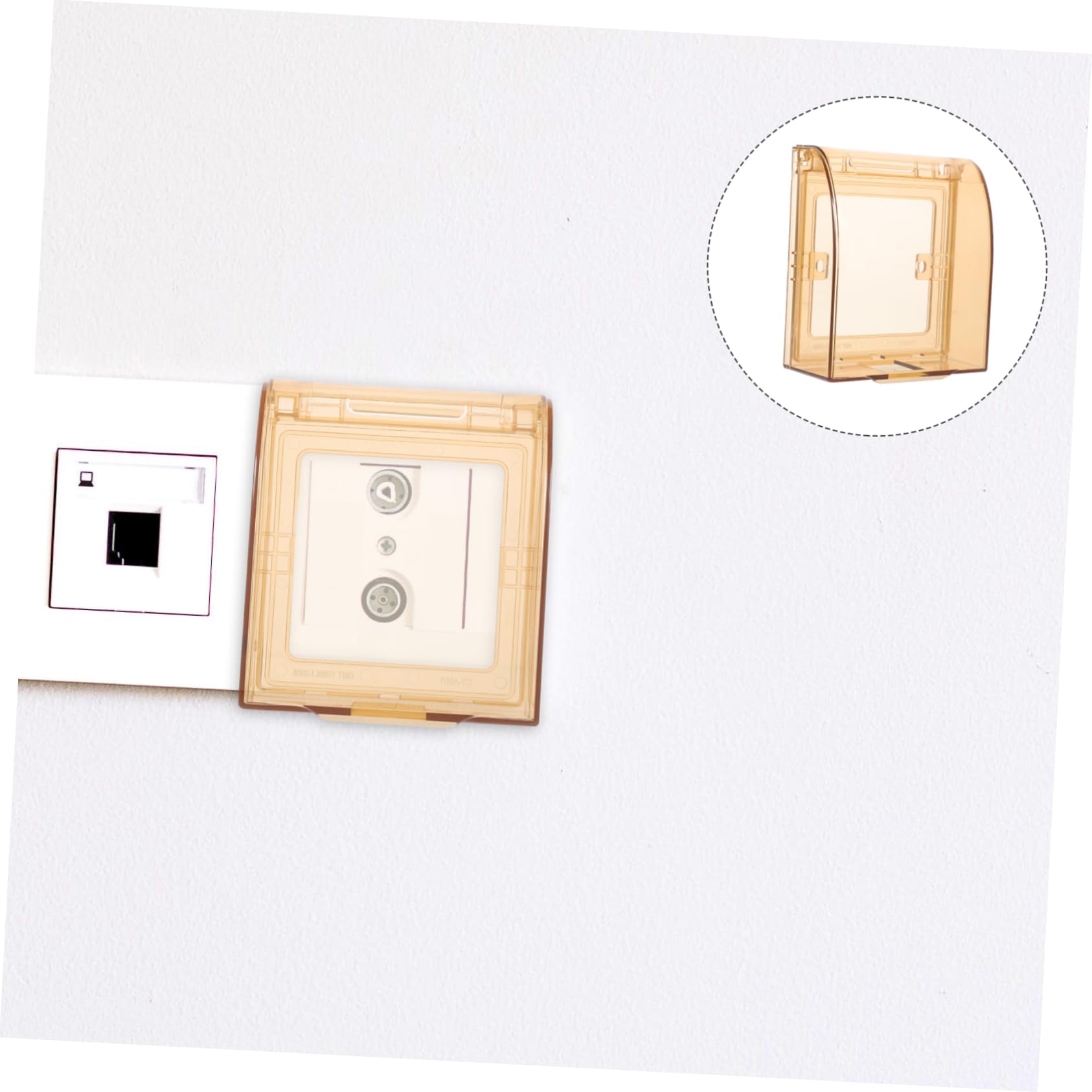 BESTonZON 10 Piezas Tapa Del Enchufe De Seguridad Enchufar Tapa De Salida Cubierta De De Corriente Tapas De Salida a Prueba De Bebés Páginas Usb Niño Pequeño