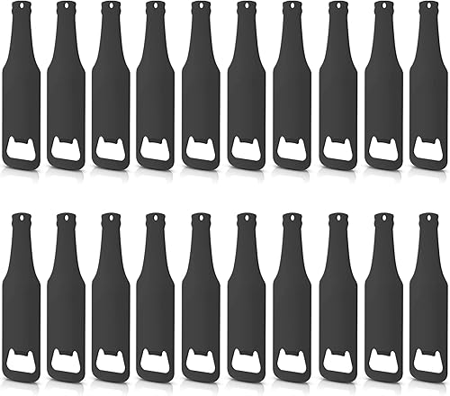 Abrebotellas plano de acero inoxidable, 30 piezas, para padrinos de boda, abrebotellas de cerveza para cocina, bar, restaurante, regalo de dama de