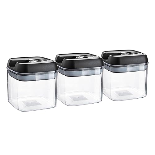 Small Plastic Tea Coffee Sugar Storage Jars Ideal for Camping