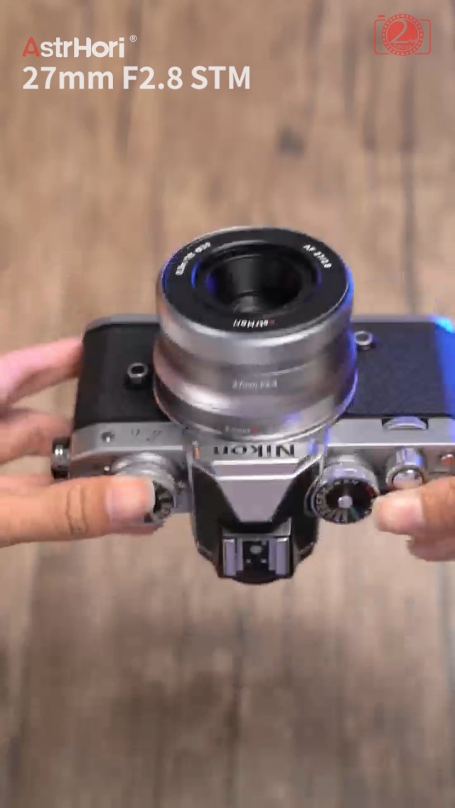 Amazon.co.jp: AstrHori AF 27mm F2.8 STM Xマウント ブラック : 家電