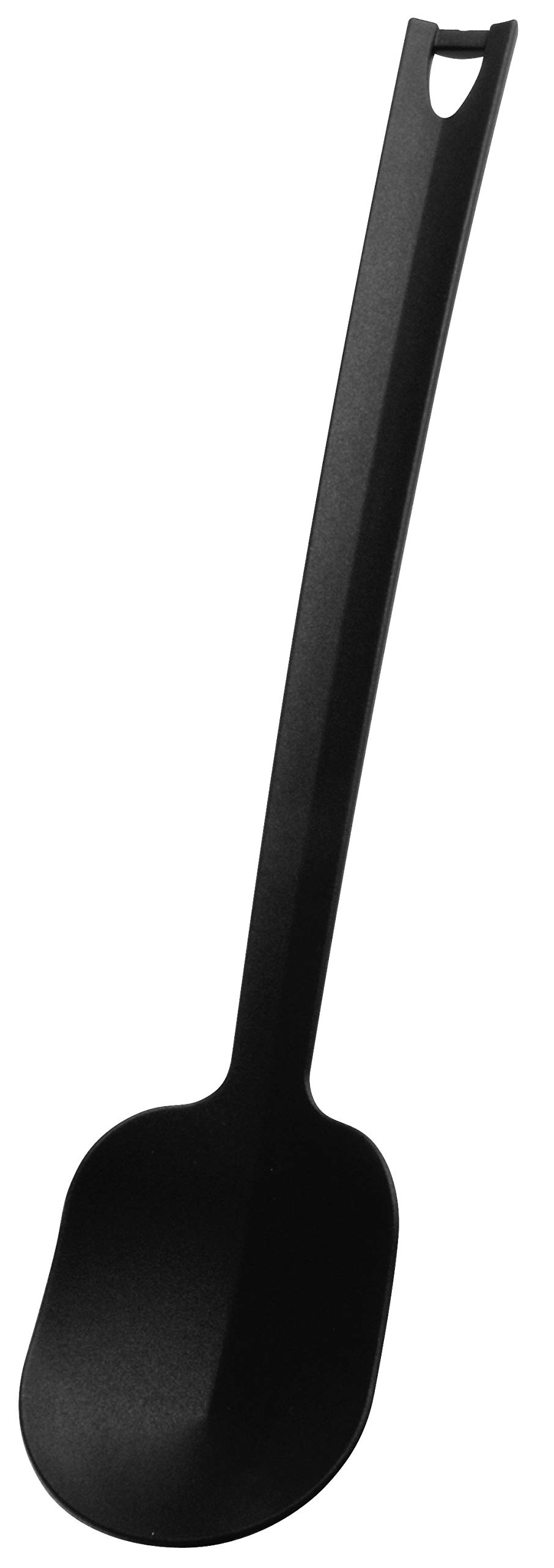 FACKELMANN Wok Cooking Spoon Asia Line Kitchen Utensil Plastic Spoon for Coated Pots and Pans (Colour: Black), Quantity: 1 Piece