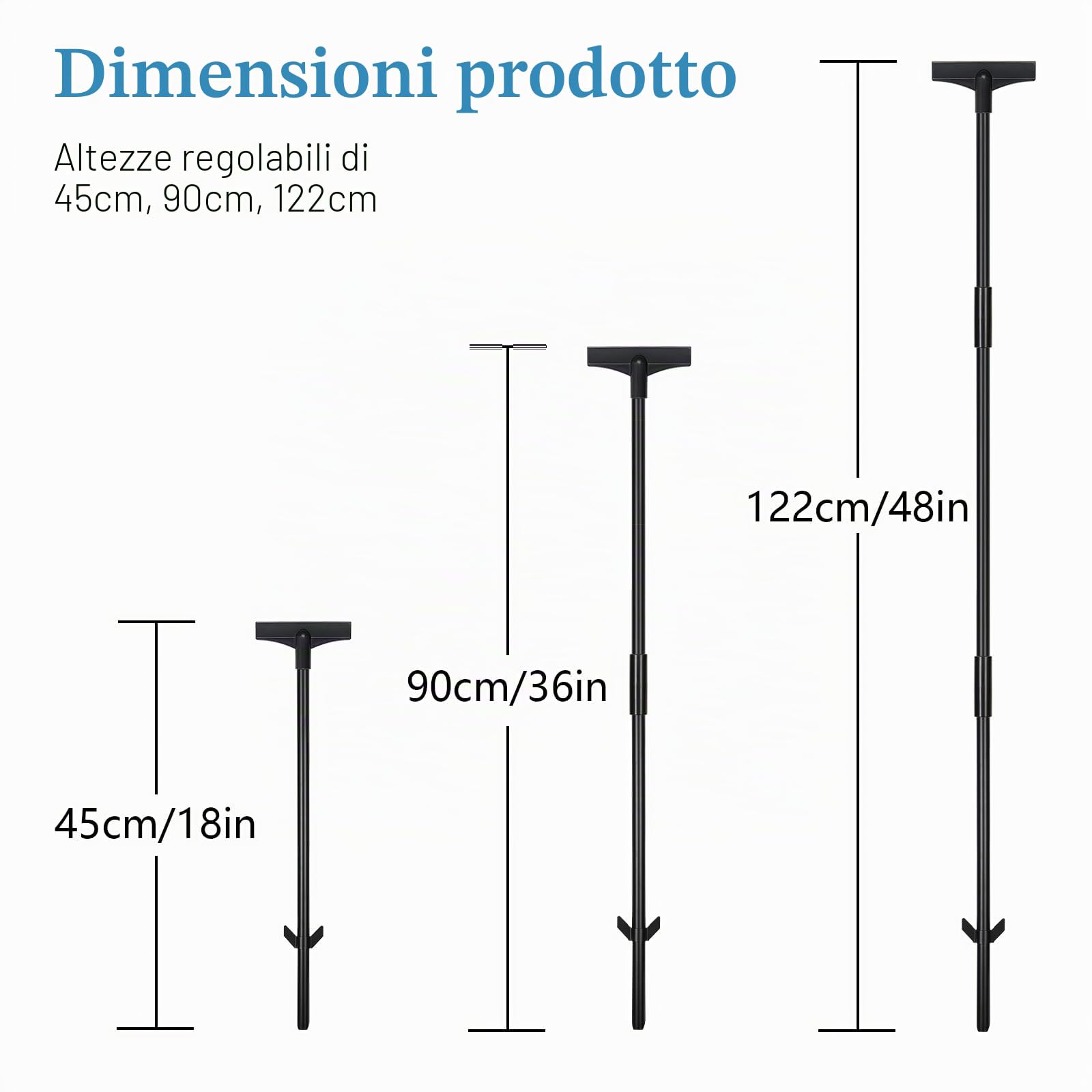 Confezione da 2 pali da 120 cm, impermeabili, per cartelli in metallo, supporto per segnaletica per esterni, prato, bar, parcheggio, garage, eventi, solo per cartelli in alluminio, nero, 1,2