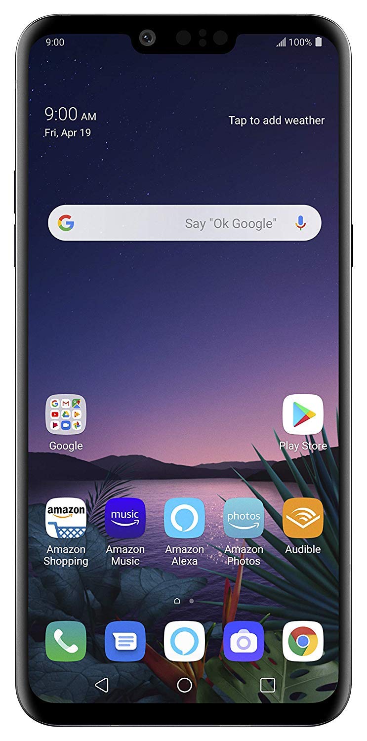 LG G8 Thinq Smartphone desbloqueado - 128 GB - Aurora Black (garantía de EE.UU.) - Verizon, AT&T, T-Mobile, Sprint, Boost, Cricket, Metro