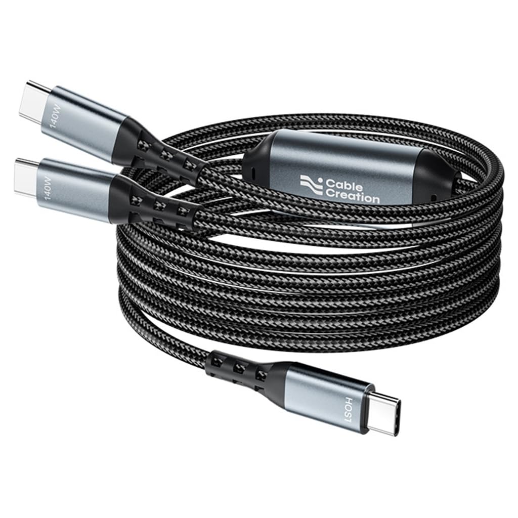 Cavo di ricarica veloce PD140W Cavo USB C 480Mbps Cavo di trasferimento dati ad alta velocità