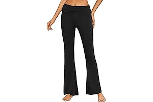 Black Flare Leggings: Comfort and Style for Relaxation