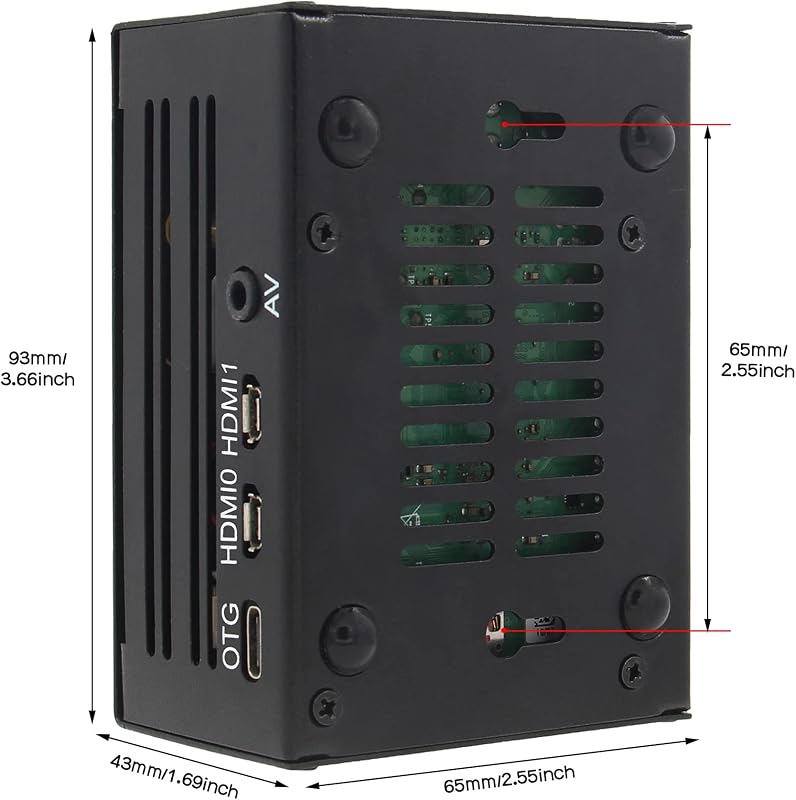 Geekworm KVM-A3 Raspberry Pi 4 KVM Over IP vezérlő szett