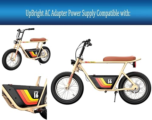 Miniatura 2 de UpBright Adaptador XLR ACDC de 3 pines compatible con Razor Rambler 16 Rambler16 15128701 15128785 36V 7 Ah 36VDC Paquete de baterías selladas de