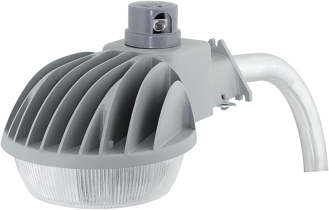 Hubbell Outdoor Lighting DDL-9L1 Dusk-to-Dawn 40W LED 5K CCT 120V Gray