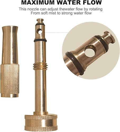 Miniatura 5 de OCVENKAL Adaptador de manguera hembra a hembra, paquete de 2 conectores de manguera de jardín de 34 pulgadas con 2 arandelas de manguera de jardín