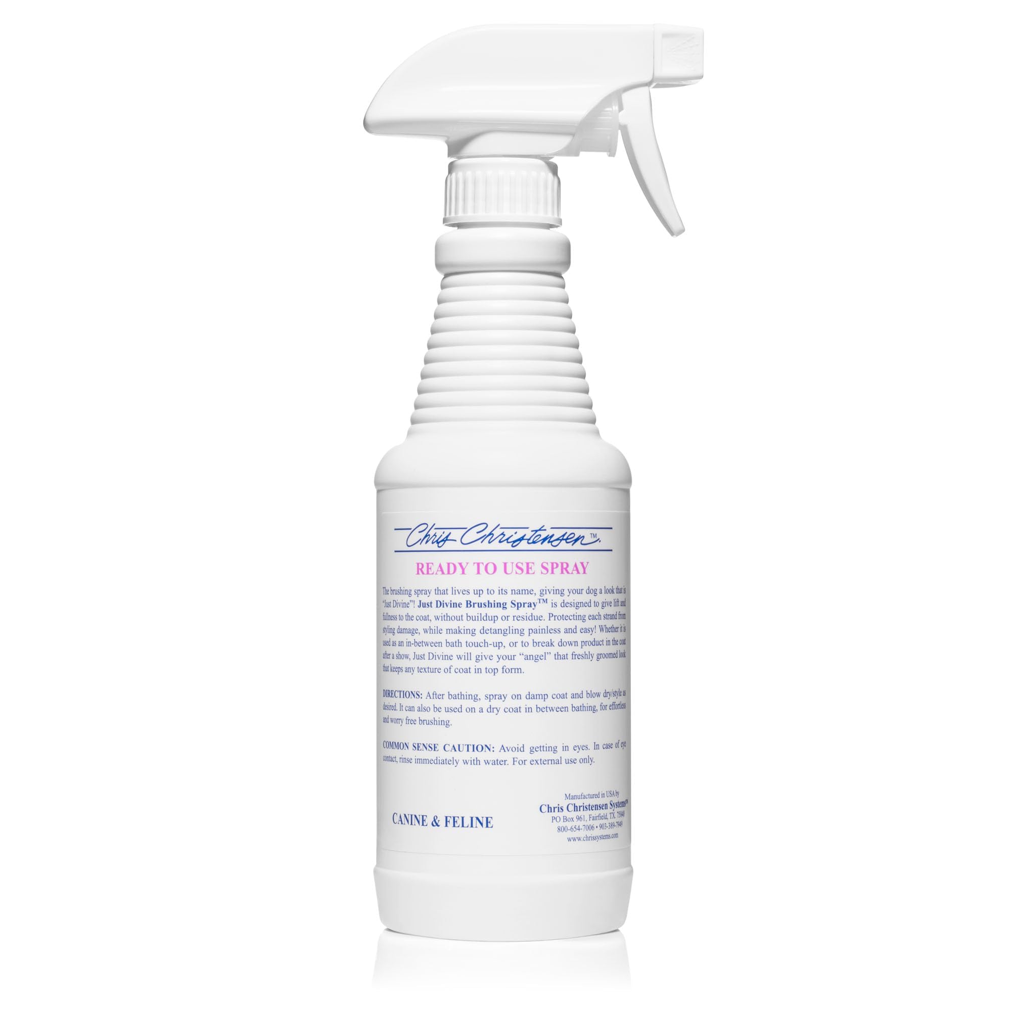 Chris Christensen Just Divine Brushing Spray,16 fl. oz. by Chris Christensen
