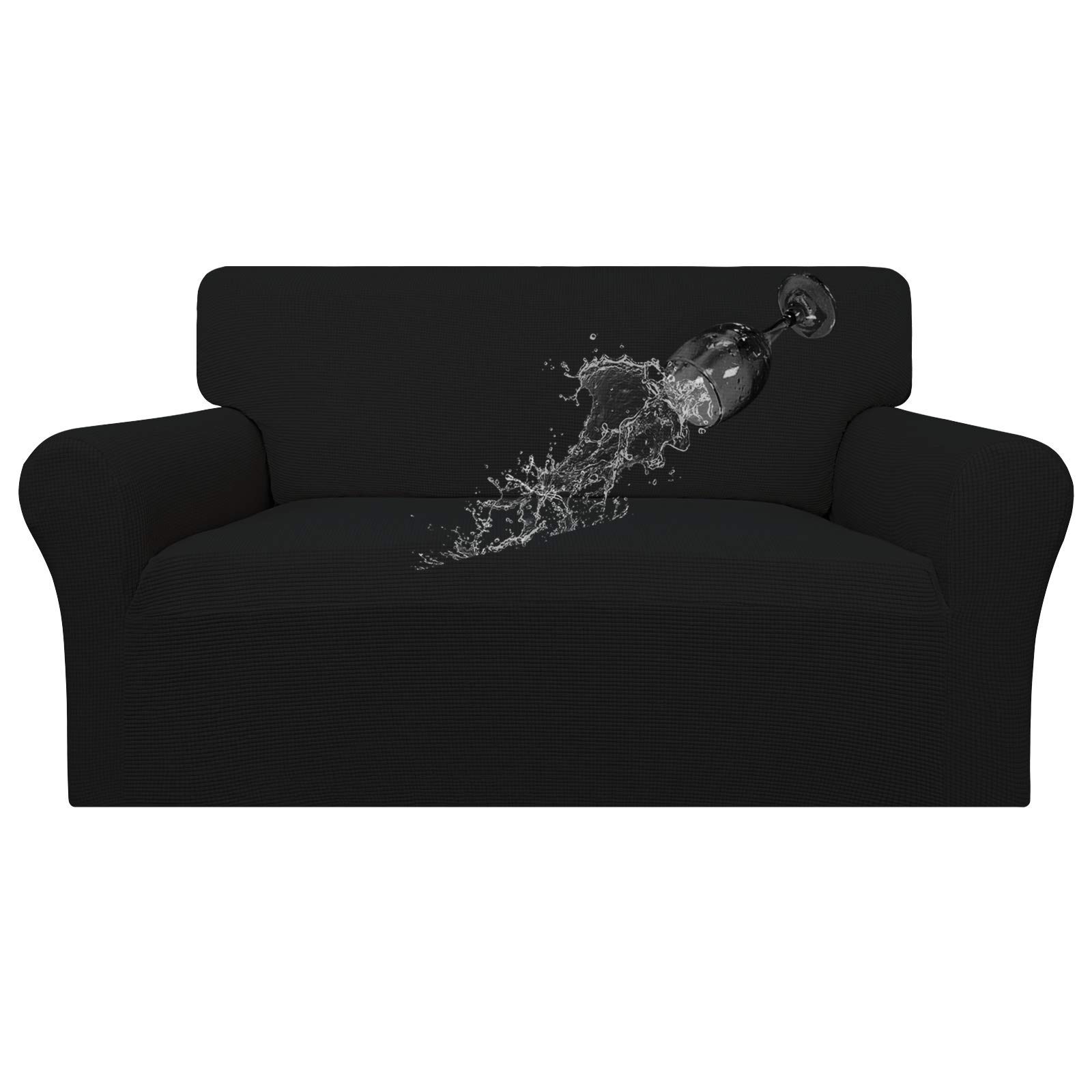 Easy-Going 100% Waterproof Loveseat Couch Cover Stretch Jacquard Sofa Cover