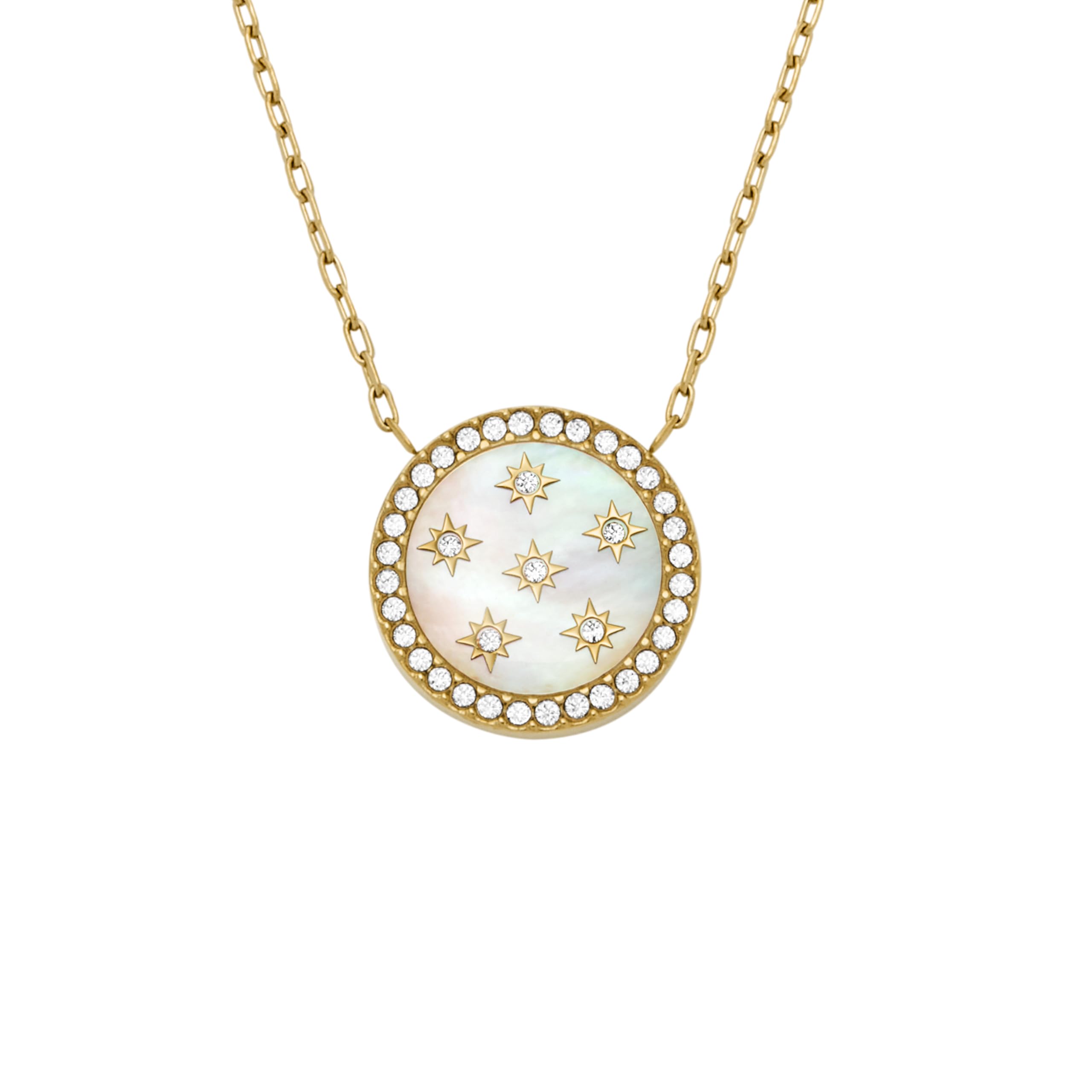 Fossil Locket Necklace for Women