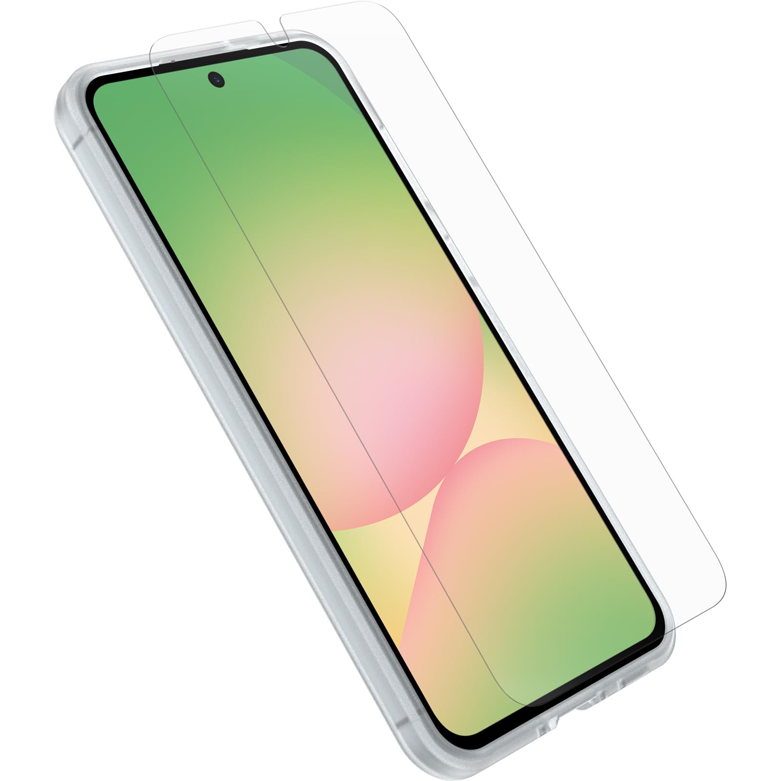 OtterBox Drop Protection Bundle for Samsung Galaxy A56 5G, React Series Case Tested to Military Standard and Glass Screen Protector, Clear