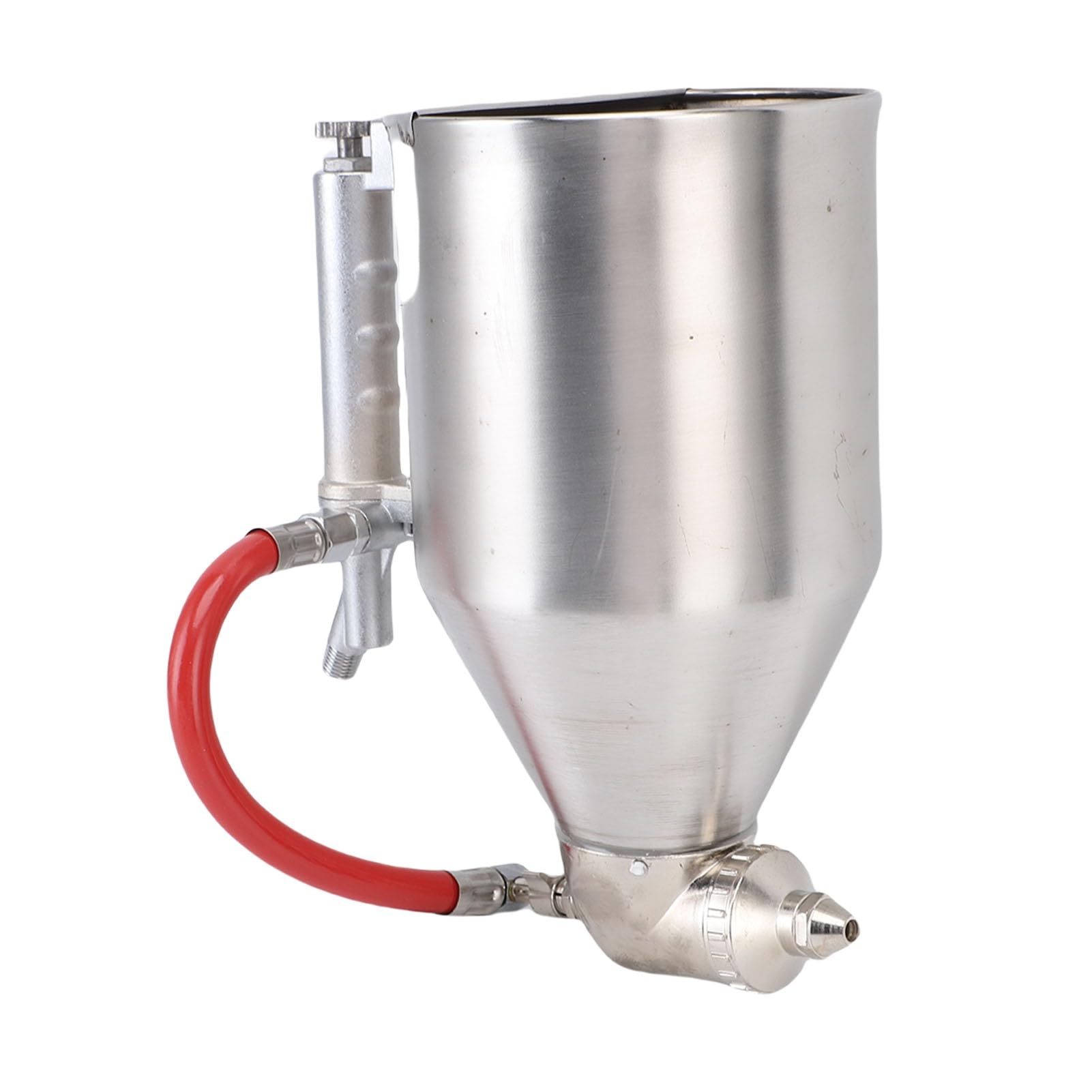 VBESTLIFE Pulporteur de Mortier de Ciment de 3,5 L, Texture Murale de Peinture de Pistolet en Béton en Béton avec Buses de 4 à 8 Mm pour Murs