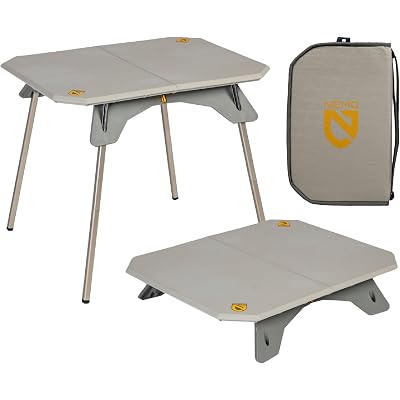 NEMO Equipment Moonlander Dual-Height Camp Table - Fog - One Size
