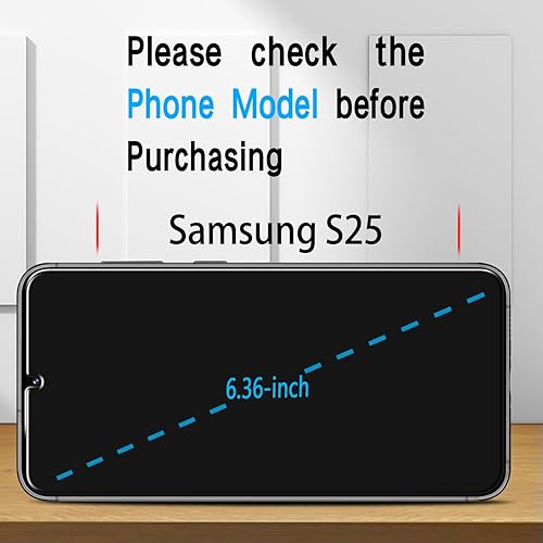 Miniatura 8 de Slanku Paquete de 3 protectores de pantalla para Samsung Galaxy S20 FE, vidrio templado S20 FE 5G, compatible con lector de huellas dactilares, sin