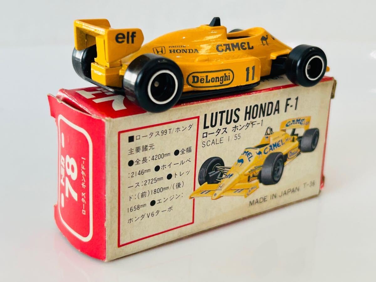 トミカ 赤箱 ロータス・ホンダF-1 トミカ 78 ロータス F-1 日本製