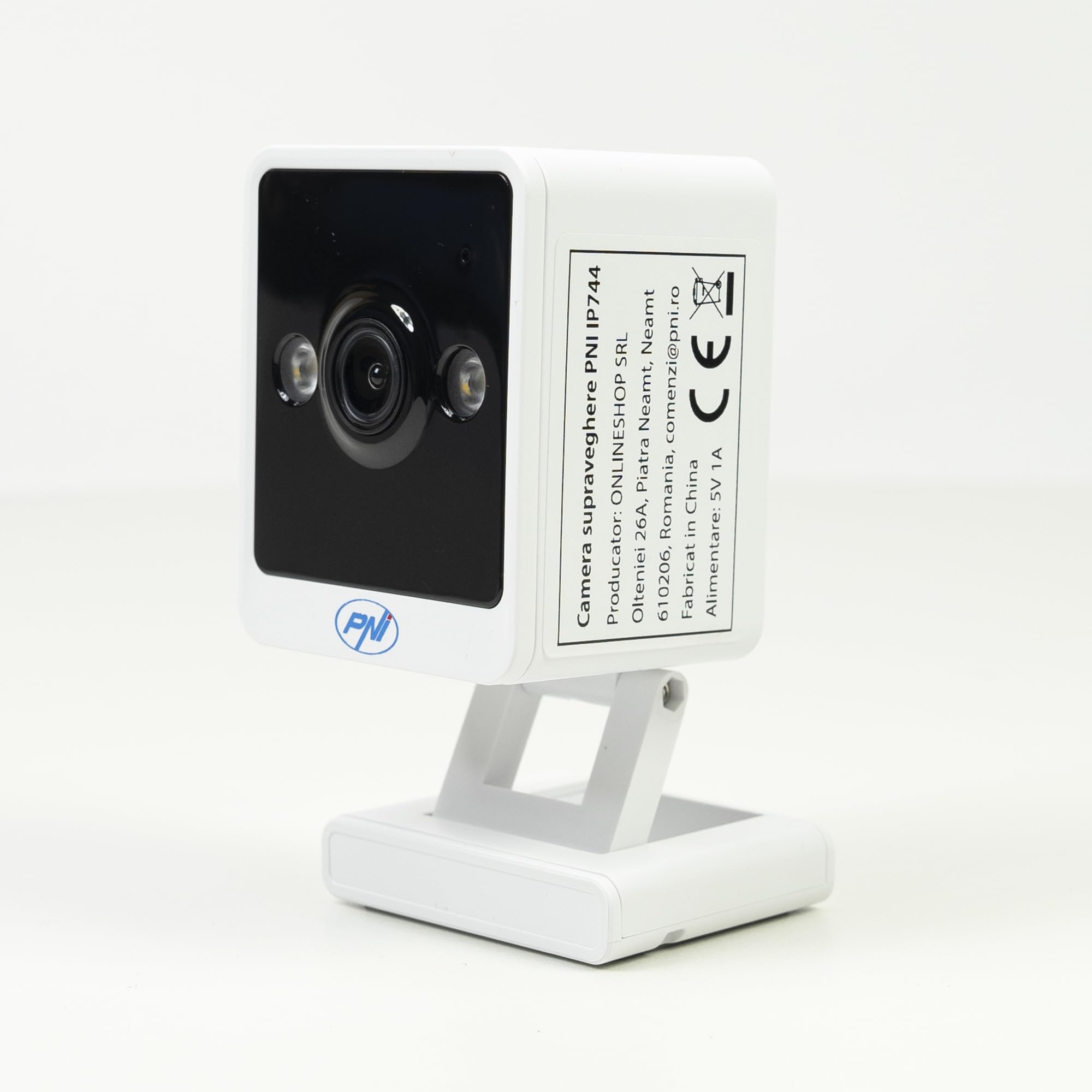 PNI IP744 4MP video surveillance camera with IP, motion detection, bidirectional audio, micro SD card slot, wide angle - Image 2