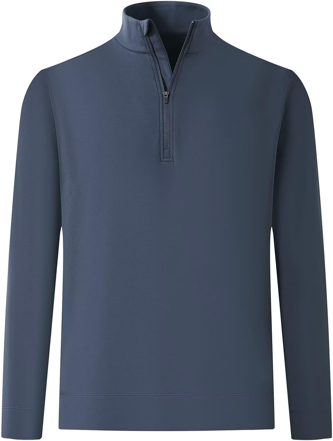 M MAELREG Mens Quarter Zip Pullover Fleece Lined Mock Neck Long Sleeve Golf Pullovers 1/4 Zip Thermal Sweatshirt for Men