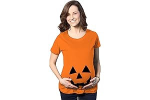 Happy Jack O Lantern Pregnancy T-Shirt: A Boo-tiful Maternity Top