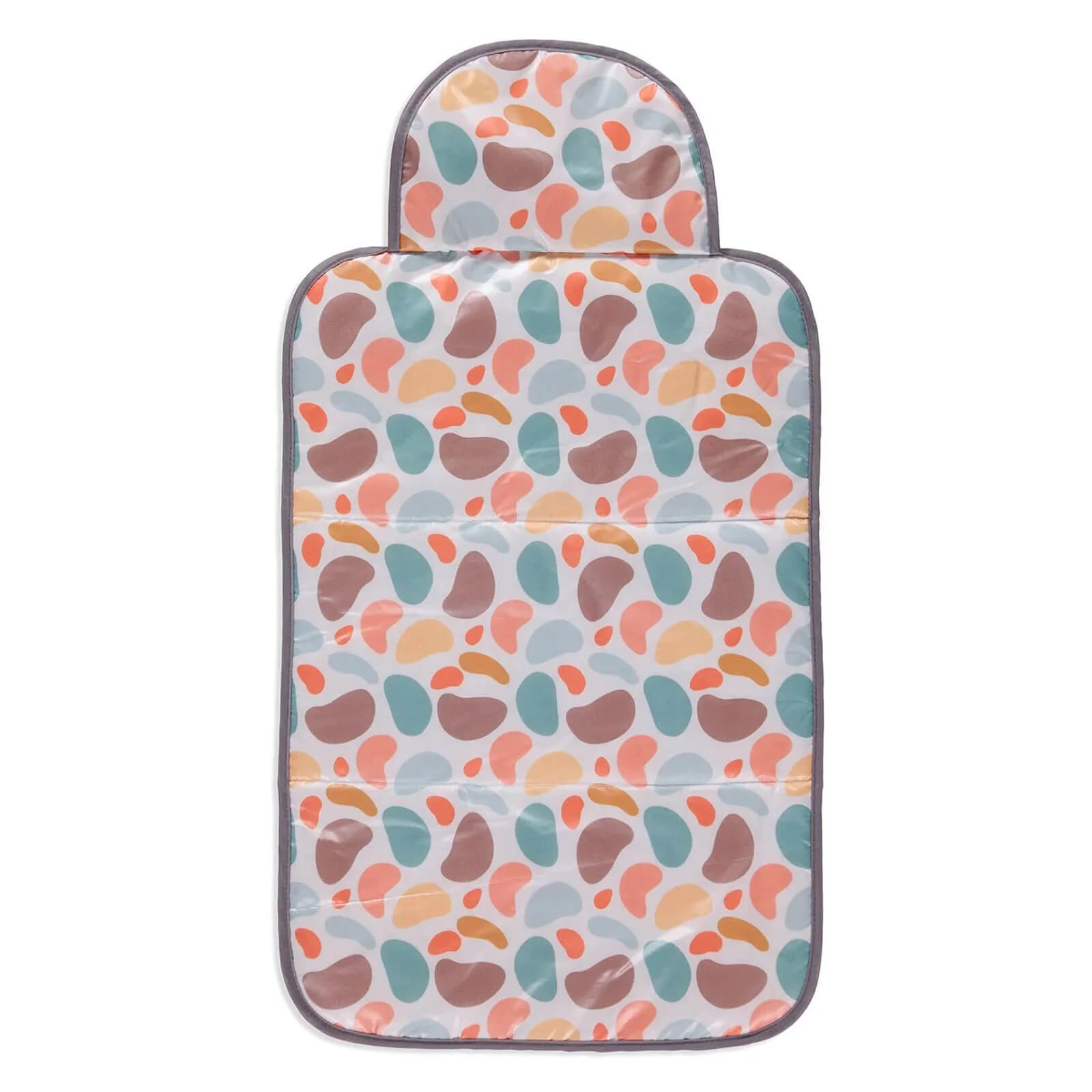 ebebek baby plus Wipeable Baby Nappy Changing Mat | Waterproof, Raised Padded Sides for Babies | A Perfect, Practical Pillow for Your Children's Room with Its Easy-to-Wipe Feature (Multicolour)