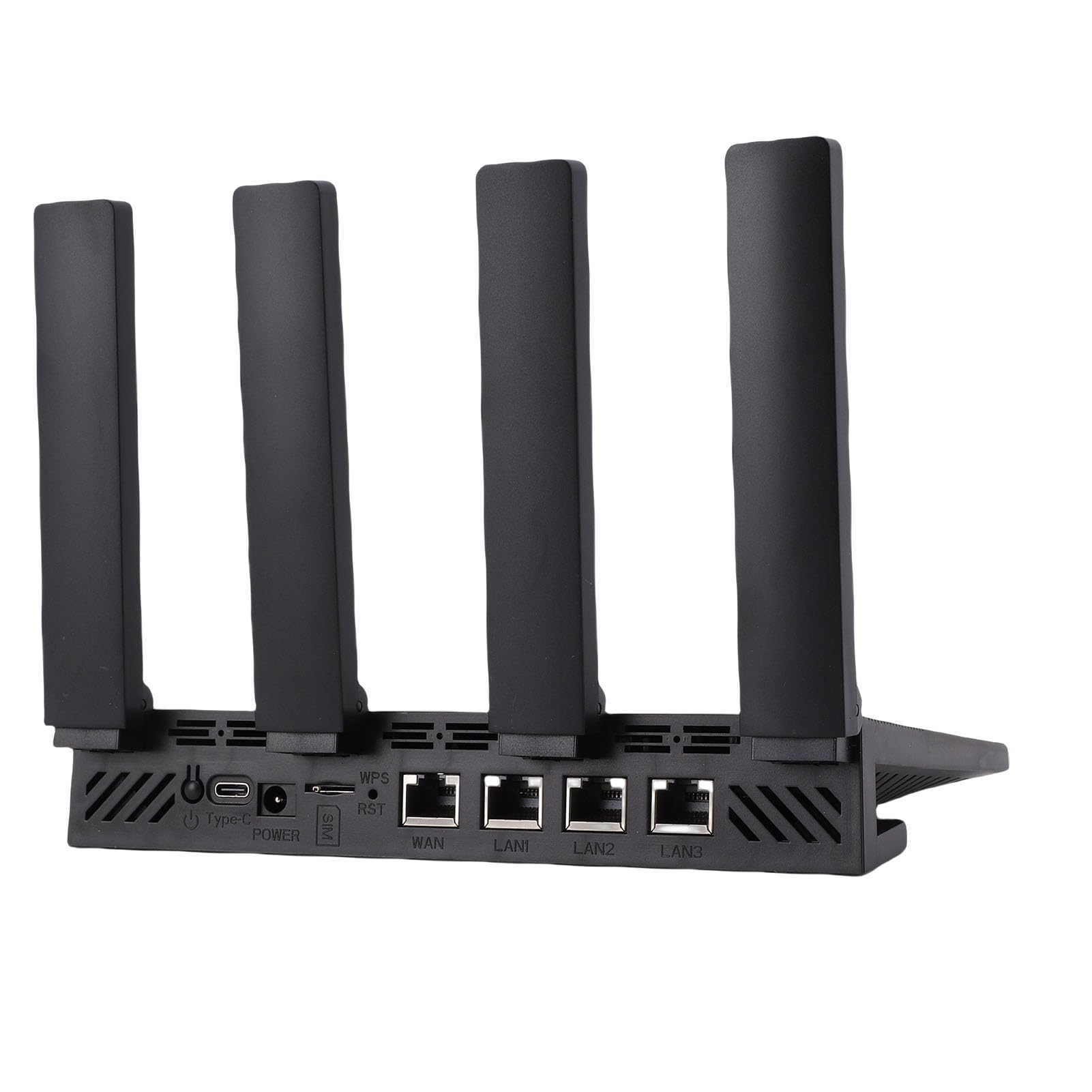 Bewinner Router 4G LTE WiFi 6 300 Mb/s, Mobilny Punkt Dostępu z Gniazdem Karty SIM, 4 Anteny o Dużym Zasięgu, Wiele urządzeń OFDMA, Ogólnodomowa sieć Mesh dla Europejskich Pasm Azjatyckich