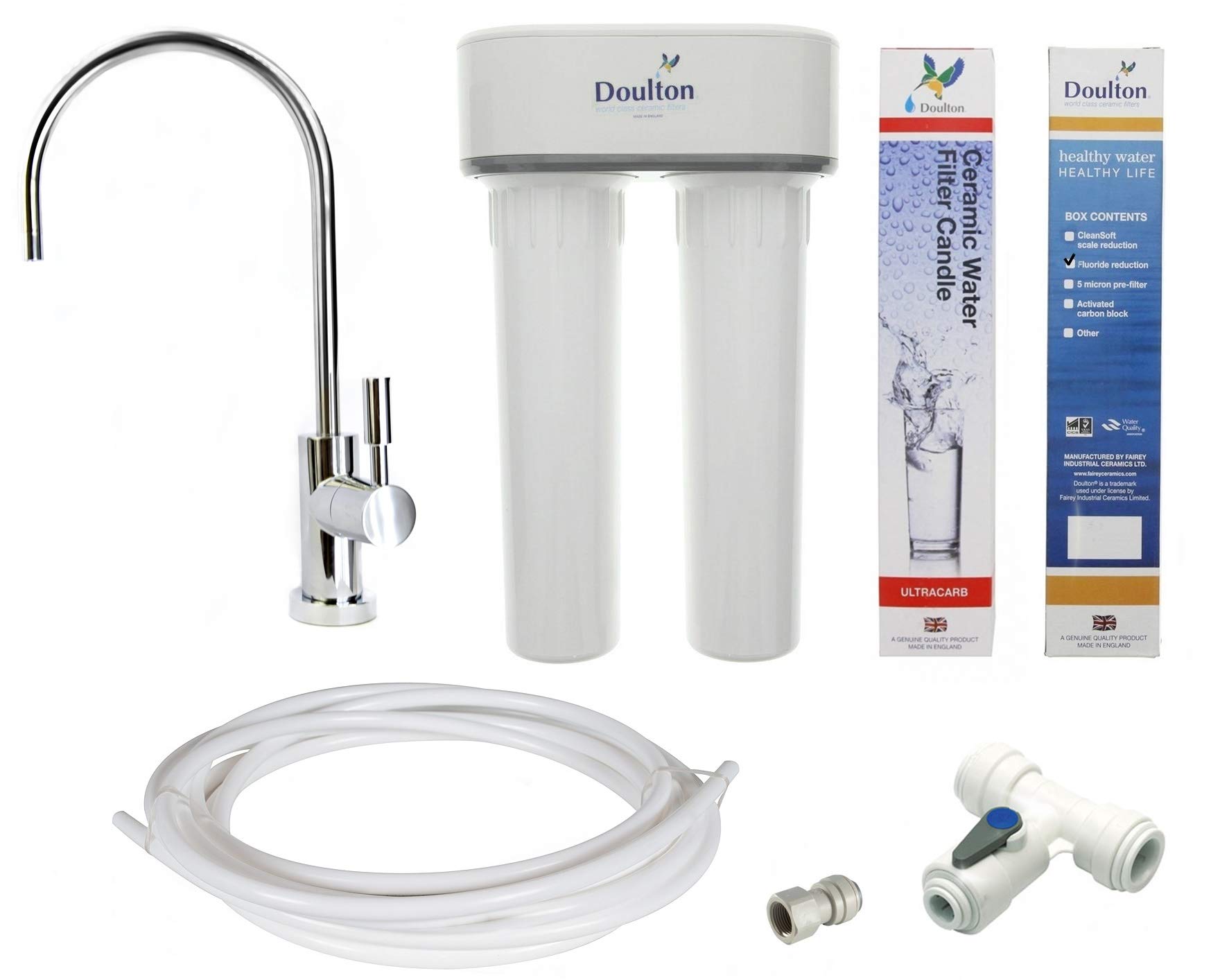 Buy Doulton Duo Under Sink Water Filter Kit with ULTRACARB and Fluoride