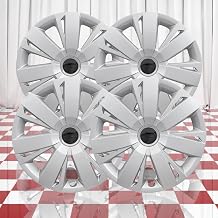 Set of 4 Silver 16" Wheel Covers for Volkswagen Jetta 2011-2018