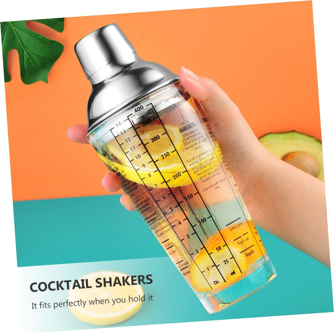 Shaker Cocktail in Acciaio Resistente Attrezzatura Barman Professionale per Aperitivi e Mixology