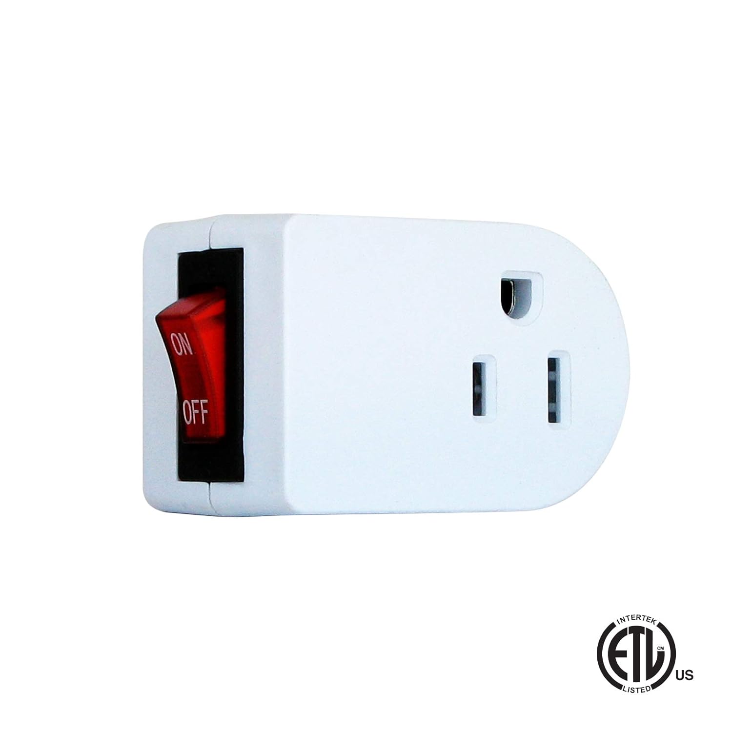 Best Cyber Monday 🔥 Luxtronic Grounded Adapter On/Off Power Switch with Red Light ETL White (Pack of 4) Black Friday - 80% OFF Luxtronic Grounded Adapter On/Off Power Switch with Red Light ETL White (Pack of 4)