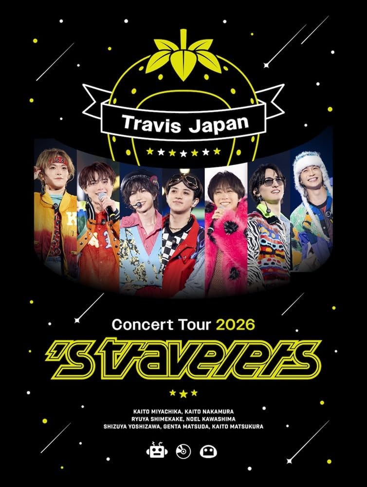 Rin✿  Travis Japan DVD 2枚 Amazon.co.jp: Travis Japan Concert Tour 2026 's travelers (完全