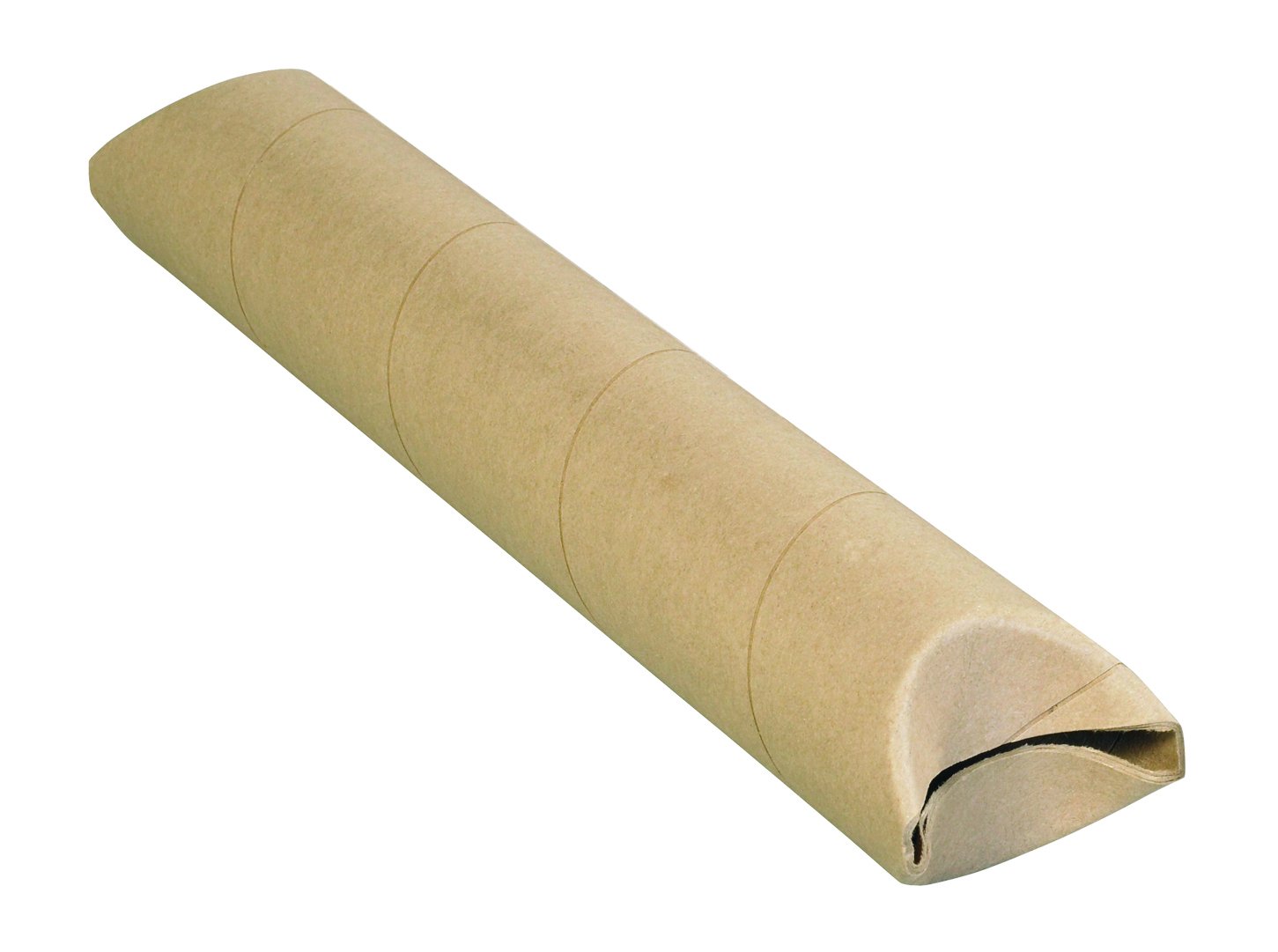 Partners Brand PS3012K Crimped End Mailing Tubes, 3" x 12", Kraft (Pack of 24)