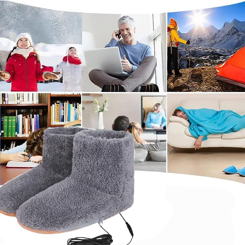 Haozaikeji USB Heated Slippers features
