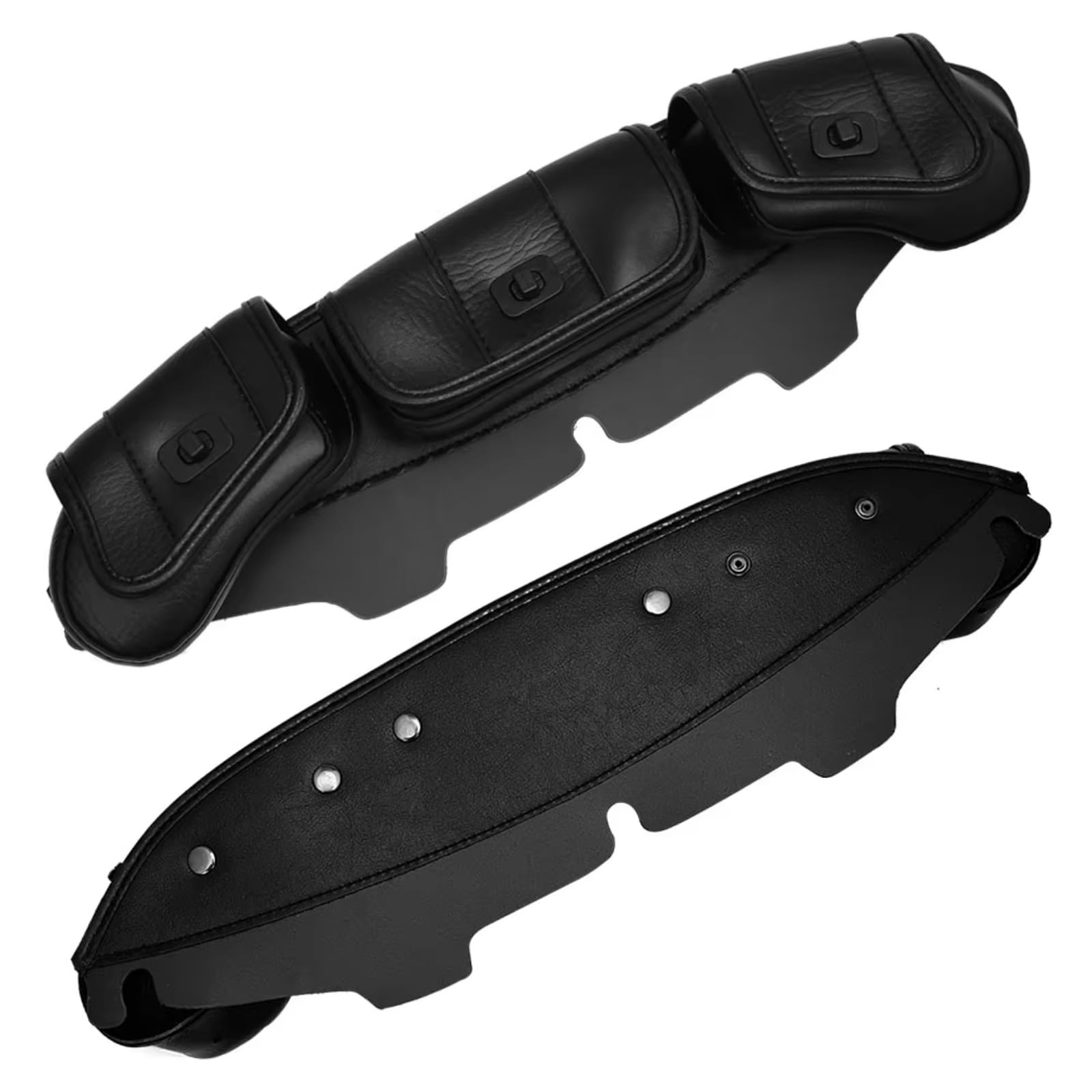 Compatibile Con Electra Per Street Per Glide 1996-2013 Nero Moto 3 Tasche Parabrezza Batwing Carena Pouch Bag Accessori Sacche Moto