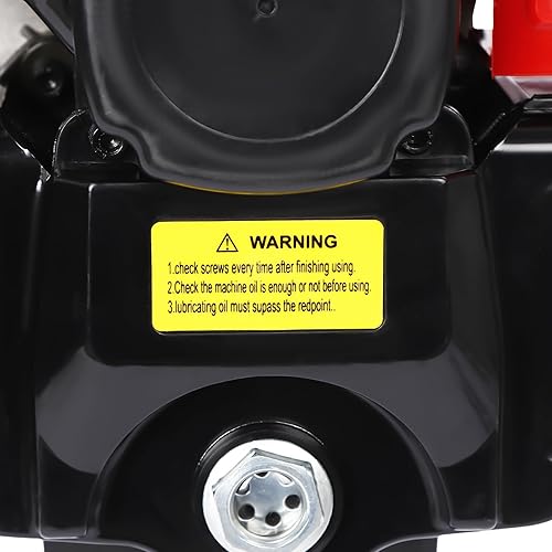 Miniatura 7 de Martillo de demolición de gasolina de 1700 W 2.4 HP, 52 CC de un solo cilindro de refrigeración por aire de 2 tiempos, kit de herramientas