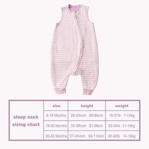 Miniatura 7 de Saco de dormir de lana merino y algodón orgánico con piernas, manta de bebé portátil para 4 estaciones