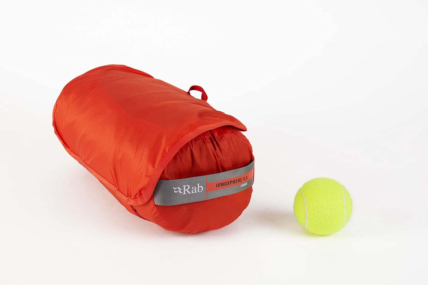 Rab Ionosphere 5.5 Lightweight Insulated Sleeping Pad for Winter Camping & Backpacking - Firecracker - Regular