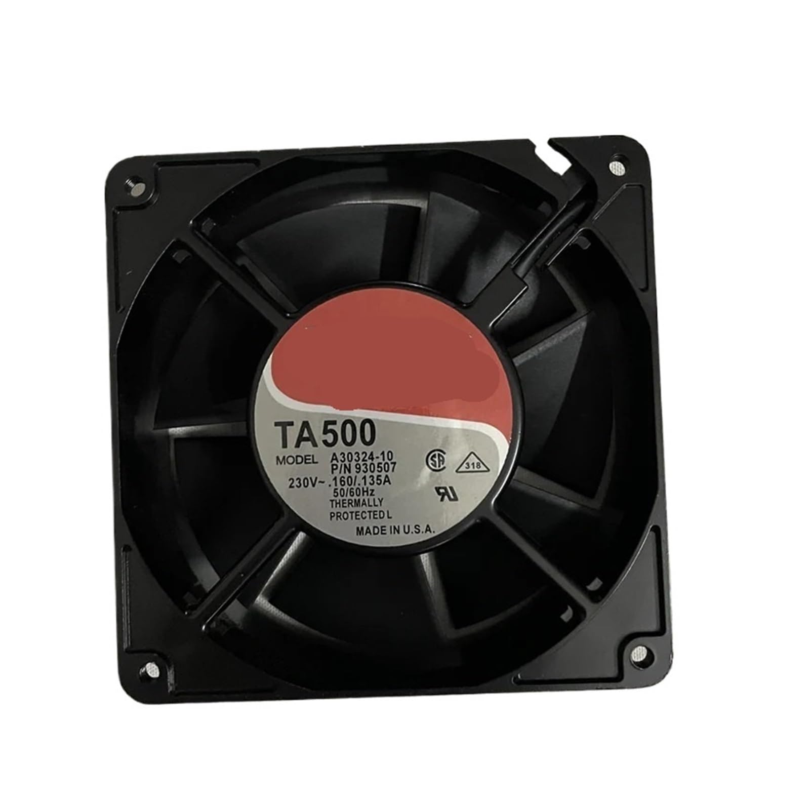 KWQNPHTRN 125x125x 38mm TA500 A30324-10 230V .160/.135A Cooling Fan 1238 AC Cooling Fan
