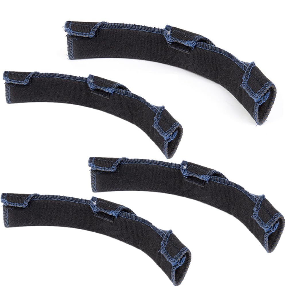 CuiCanfla Hard Hat Sweatband Washable, 4 Pcs Air Cushion Sweatband， Welding Helmet Sweatband, Reusable Hard Hat Accessories, Antiperspirant Belt Air Cushion Sweatband Helmet Comforter Pad