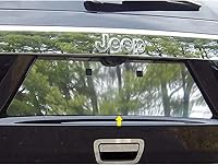 Vista 1 de QAA La pieza LP51080 es un bisel de placa de acero inoxidable de 1 pieza que es compatible con Jeep Grand Cherokee 2011-2013